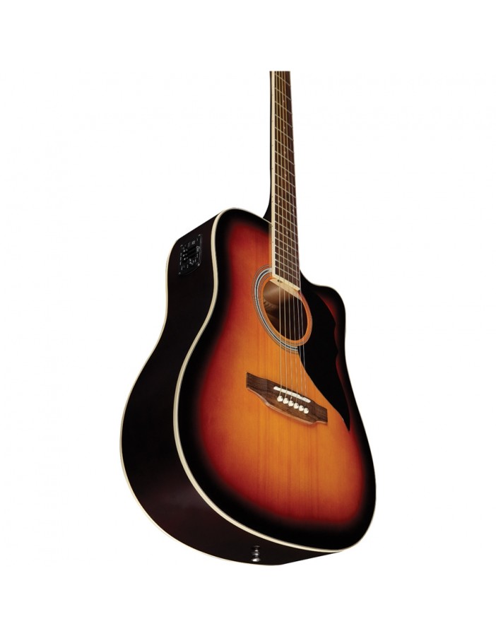 Eko Ranger Cw Eq Sunburst Chitarra Acustica Amplificata